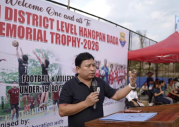 District-level Hangpan Dada Memorial Trophy for Under-16 begins in Itanagar