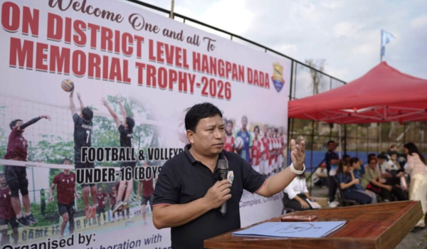 District-level Hangpan Dada Memorial Trophy for Under-16 begins in Itanagar