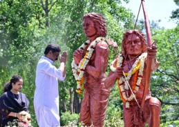 Jharkhand CM Soren pays floral tribute to freedom fighters Sidho-Kanho on their birth anniversary