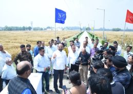 ICAR reviews the prevailing wheat crop scenario during a field interaction