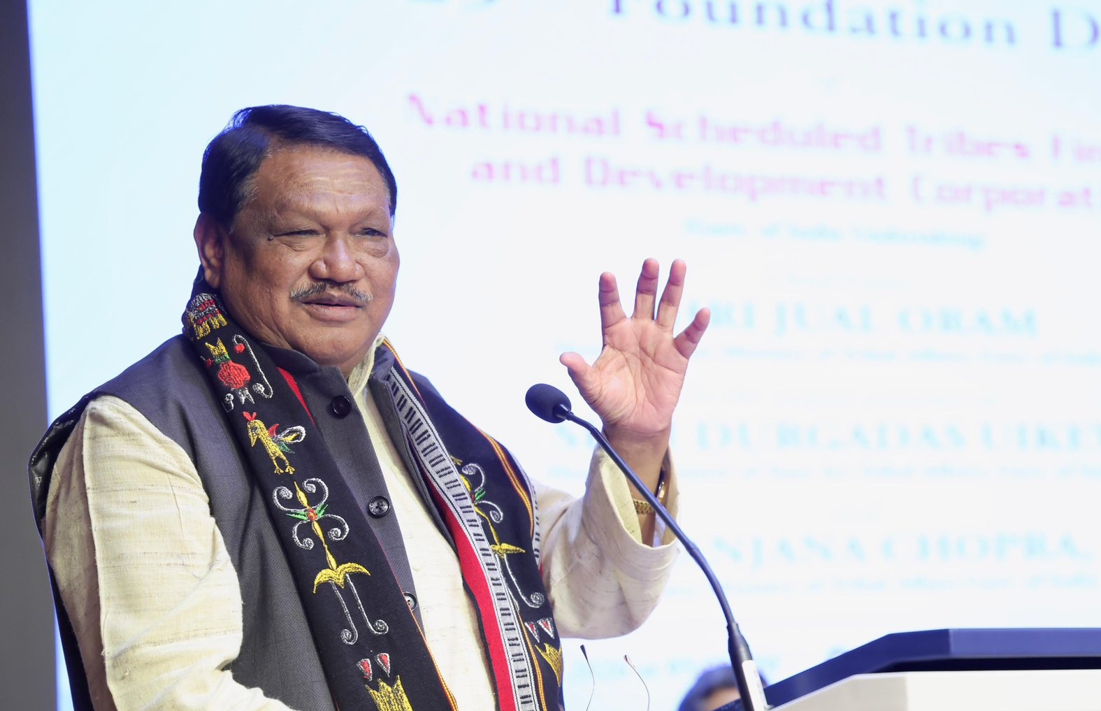 Union Tribal Affairs Minister Jual Oram calls NSTFDC as catalyst for Tribal Entrepreneurship