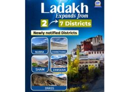 Five new districts created in Union Territory of Ladakh, fulfilling peoples long-pending demand