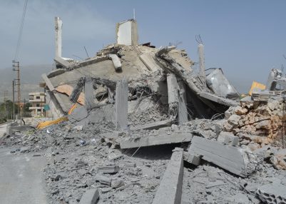 Israeli strikes hit several commercial and residential areas in central Beirut, Lebanon