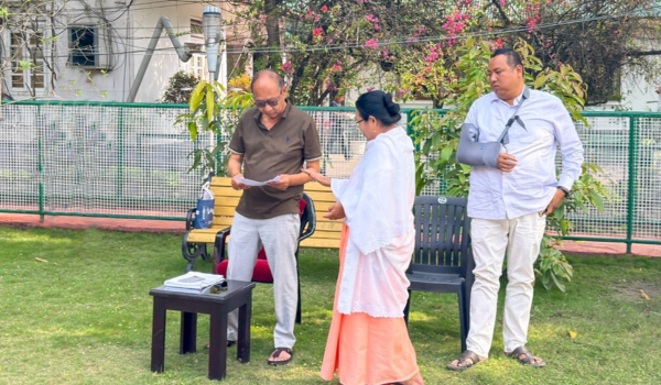 Meira Paibi representatives submit memorandum on violence concerns to Manipur CM Khemchand Singh