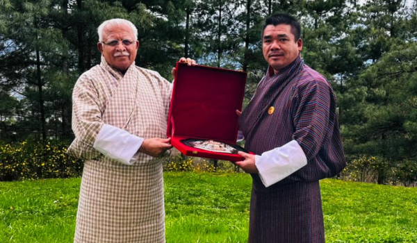 Union Minister Khattar holds talks with Bhutan’s Minister for Infrastructure and Transport