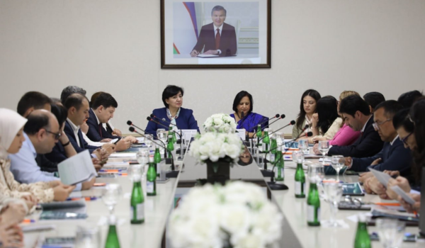 MEA Secretary Neena Malhotra delivers keynote address at Tashkent State University of Oriental Studies