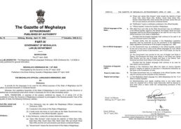 Meghalaya declares Khasi and Garo as official languages alongside English