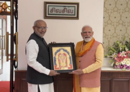 PM Modi extends Puthandu and Baisakhi greetings during meeting with Vice President