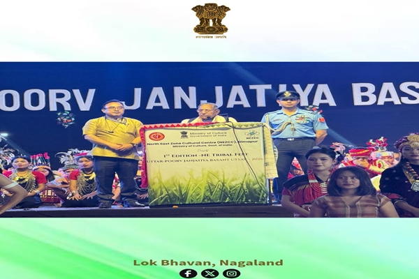 Nagaland Governor Nand Kishore Yadav stresses preservation of indigenous culture at Basant Utsav