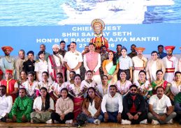 Minister of State for Defence Sanjay Seth attends Naval Civilian Function 2026 in New Delhi