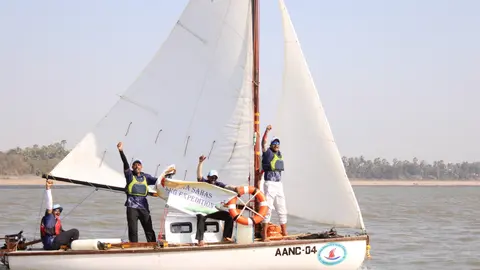 Indian Army flags off its first blue water sailing expedition, Samudra Sahas