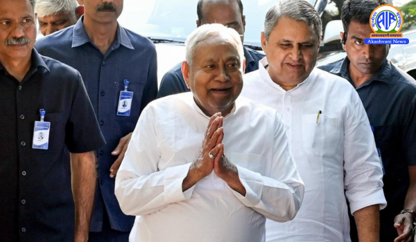 Bihar Chief Minister Nitish Kumar takes oath as Rajya Sabha member