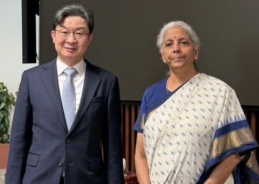 FM Sitharaman, Korean Chairman of Financial Services Commission discuss avenues to enhance cooperation