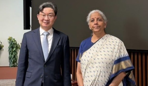 FM Sitharaman, Korean Chairman of Financial Services Commission discuss avenues to enhance cooperation