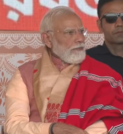 Campaigning for Assembly polls intensifies in Assam; PM & senior BJP leader Narendra Modi addresses rally at Gogamukh