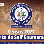 Public Speak : Census 2027: How to do Self Enumeration