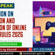 Public Speak : Promotion and Regulation of Online Gaming Rules, 2026