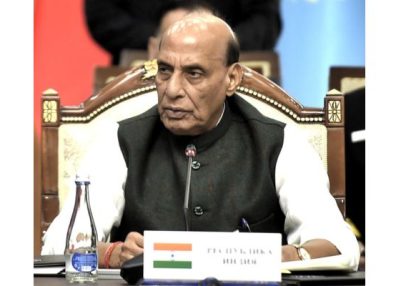 Defence Minister Rajnath Singh issues stern warning against terrorism at SCO Defence Ministers’ Meeting in Kyrgyzstan