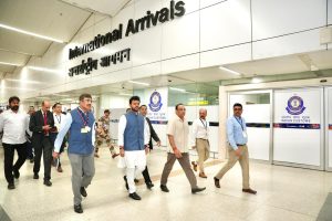 Civil Aviation Minister Ram Mohan Naidu reviews Delhi Airport’s readiness for hub-and-spoke operations