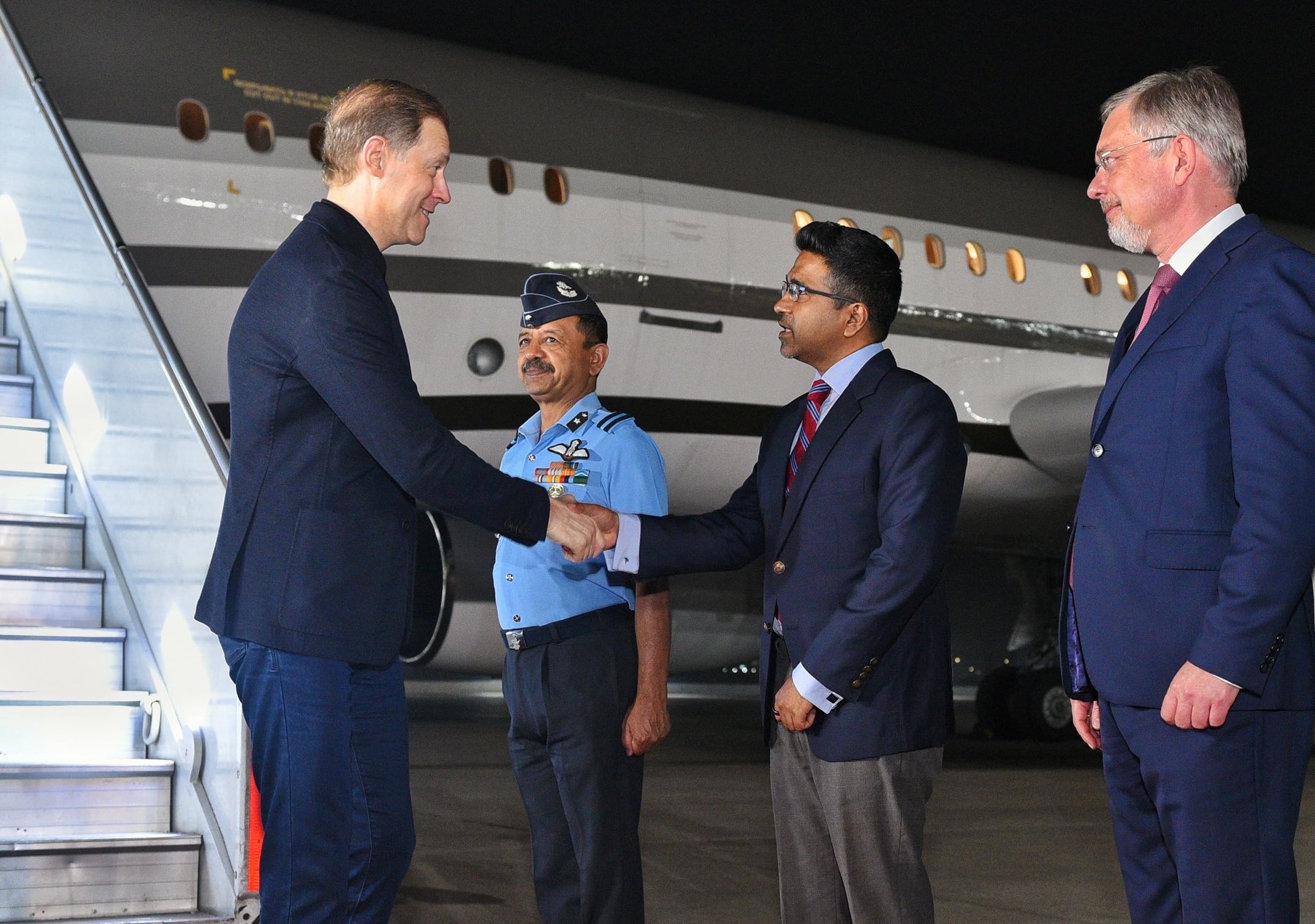 रूस के उप प्रधानमंत्री डेनिस मांतुरोव नई दिल्ली पहुंचे