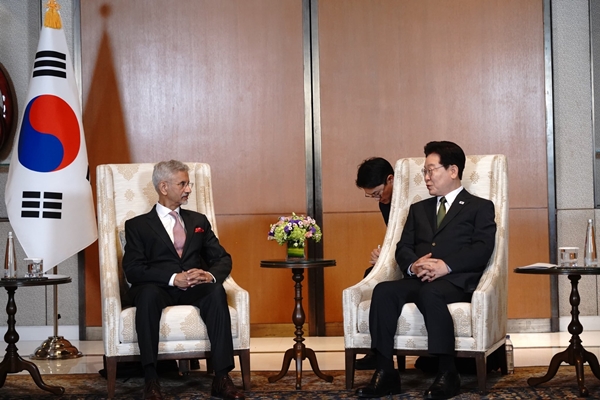 EAM S Jaishankar meets South Korea President Lee Jae Myung in New Delhi