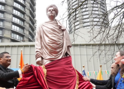 City of Seattle becomes first city govt in US to host life-size statue of Swami Vivekananda