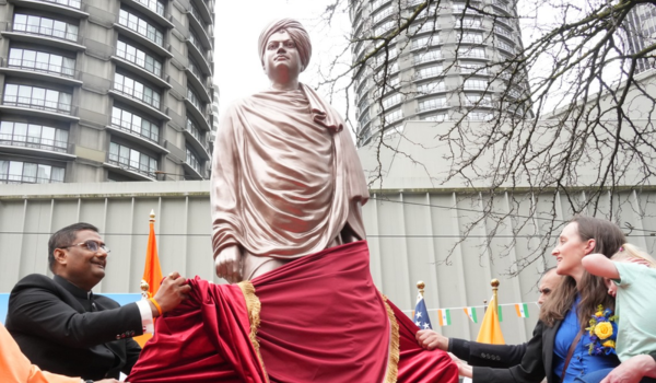 City of Seattle becomes first city govt in US to host life-size statue of Swami Vivekananda