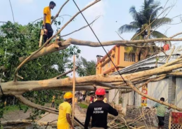 Assam: Earthquake and cyclonic storm hit Cachar district