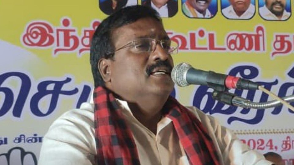 Puducherry: Leader of Opposition R. Siva announces protest against CBSE directive