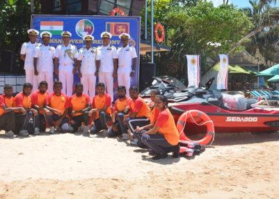 India Hands Over Two Personal Watercrafts and Safety Gear to Sri Lanka Coast Guard