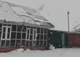 Fresh Snowfall Brings Cheer to Tourists in Ladakh