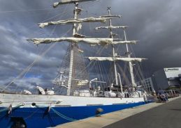 INS Sudarshini arrives at Las Palmas, Spain 