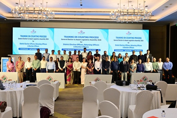 CEO Assam Conducts Training for Smooth Conduct of Vote Counting