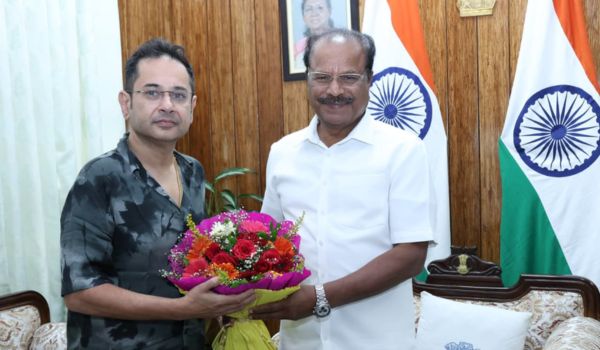 Tripura: Tipra Motha Party chief Debbarma meets Governor to stake claim for forming govt in TTAADC