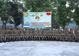 Indian Army contingent departs for India–Uzbekistan joint military exercise