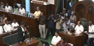 सी. जोसेफ विजय के नेतृत्व वाली टीवीके सरकार ने विधानसभा में बहुमत हासिल किया