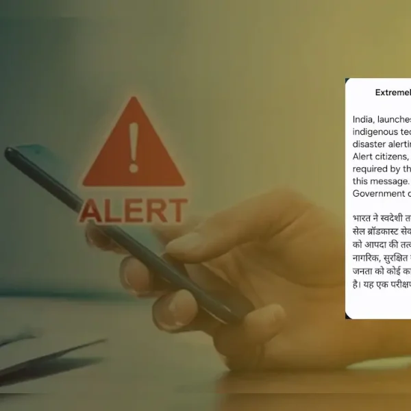Government launches indigenous Cell Broadcast System for instant disaster alerts