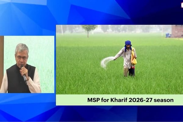 Cabinet approves MSP hike for Kharif crops for 2026-27 season