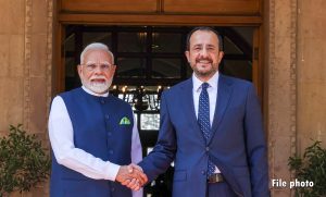 PM Narendra Modi to hold talks with President of Cyprus Nikos Christodoulides in New Delhi
