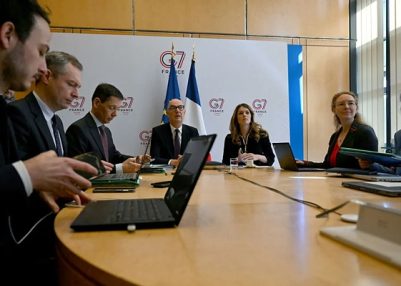 G7 Finance Ministers’  call for coordinated sanctions regime aimed at cutting off  Iran’s war machine 