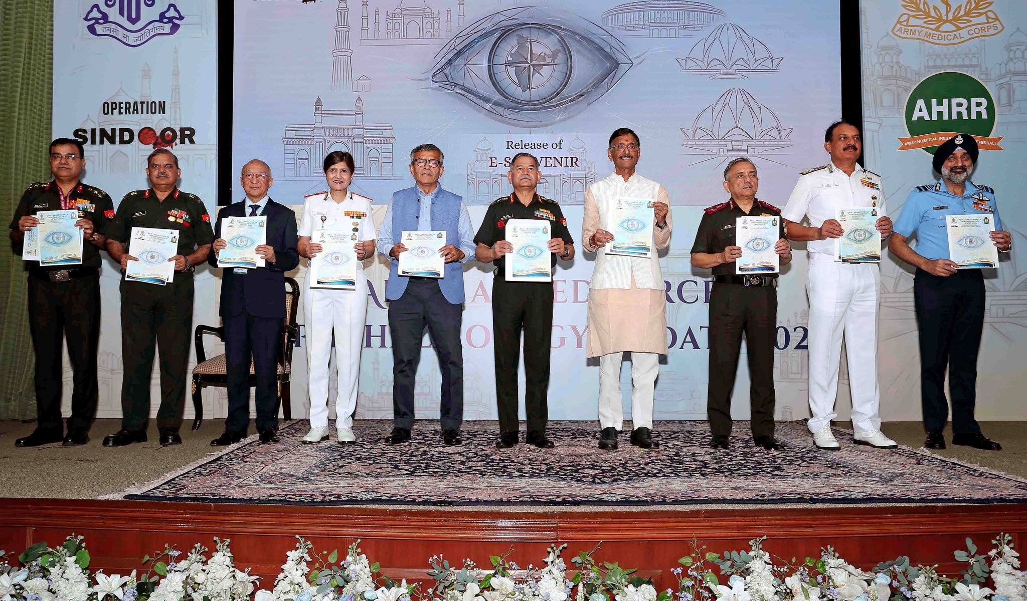 Union Minister Sanjay Seth inaugurates AIOS-Armed Forces Ophthalmology Update 2026