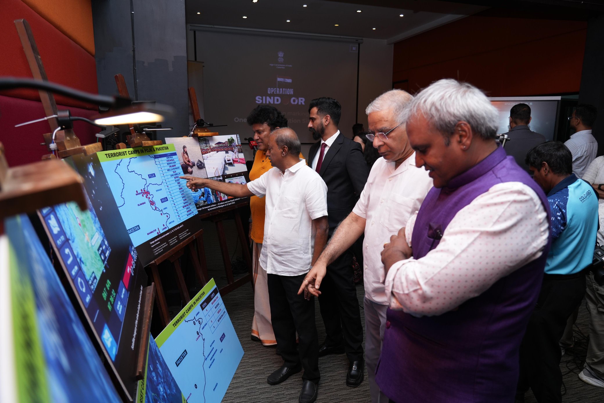 High Commission of India in Colombo holds exhibition marking one year of Operation Sindoor in Colombo