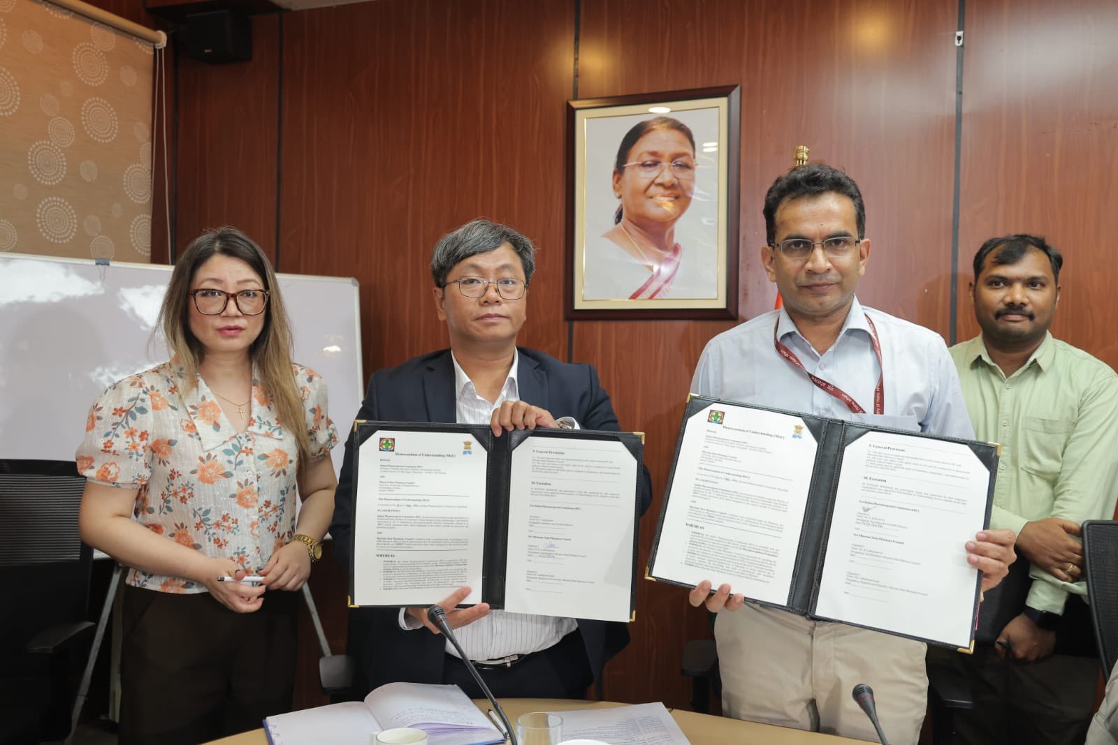 इंडियन फार्माकोपिया कमीशन ने तीन राज्य फार्मेसी परिषदों के साथ समझौता ज्ञापनों पर हस्ताक्षर किए