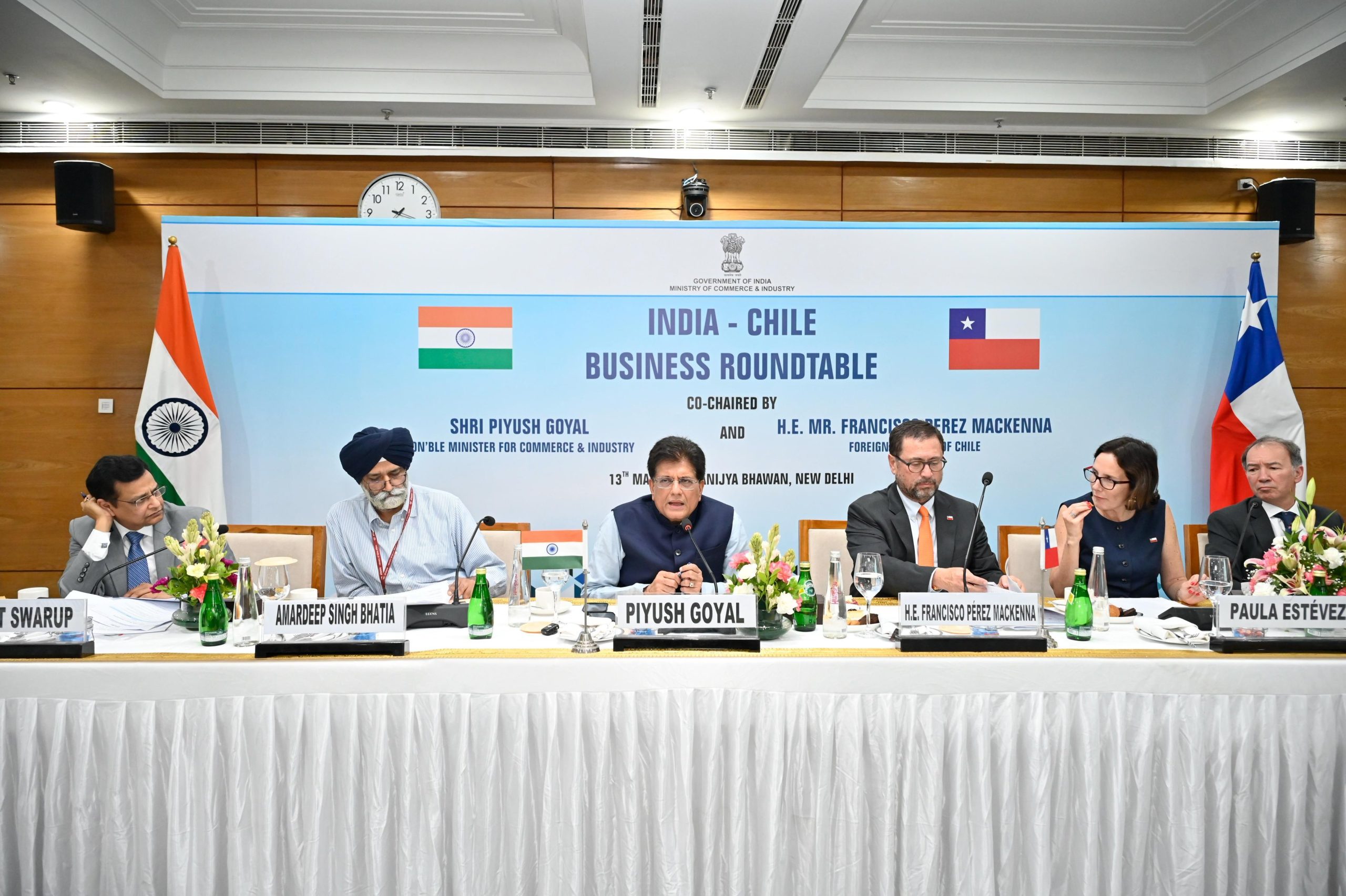 भारत-चिली ने द्विपक्षीय व्यापार और निवेश विस्तार की साझा प्रतिबद्धता दोहराई