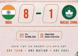 Ice Hockey: India defeat Macau in U18 Asia Cup in Kyrgyzstan