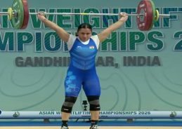  Weightlifting: Harjinder Kaur wins bronze in  women’s 69 kg category