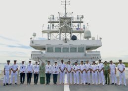 INS Sagardhwani departs from Port Klang after successful engagement with Royal Malaysian Navy