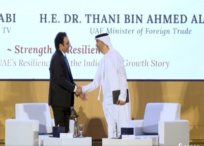 UAE, India reaffirm growing strength of bilateral economic ties 
