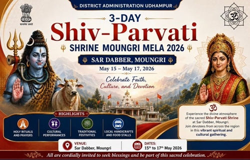 J&K: Moungari Mela also known as Shiv-Parvati Mela in Udhampur to commence today