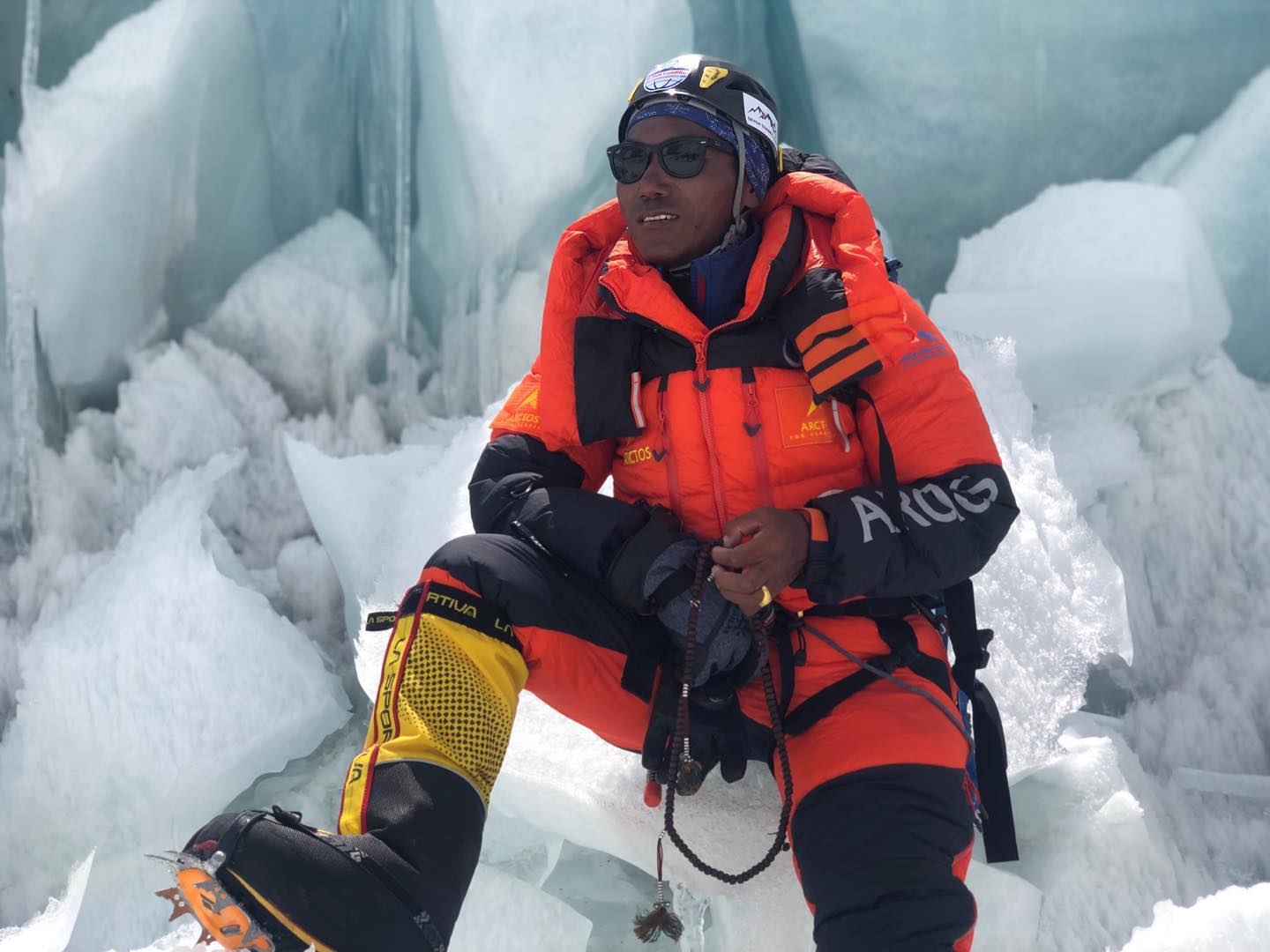 Nepali mountaineer Kami Rita Sherpa creates history by climbing Mount Everest for record 32nd time